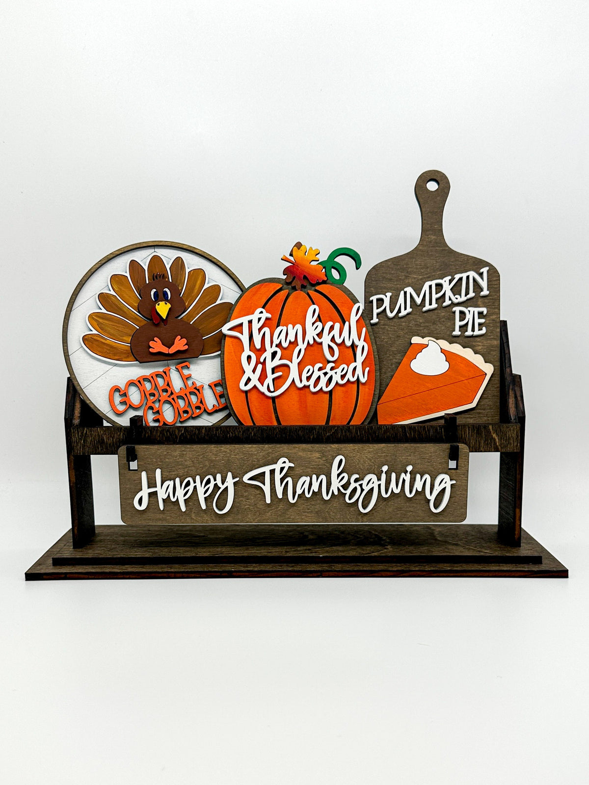 Happy Thanksgiving | Shelf Sitter Insert | Interchangeable Add On