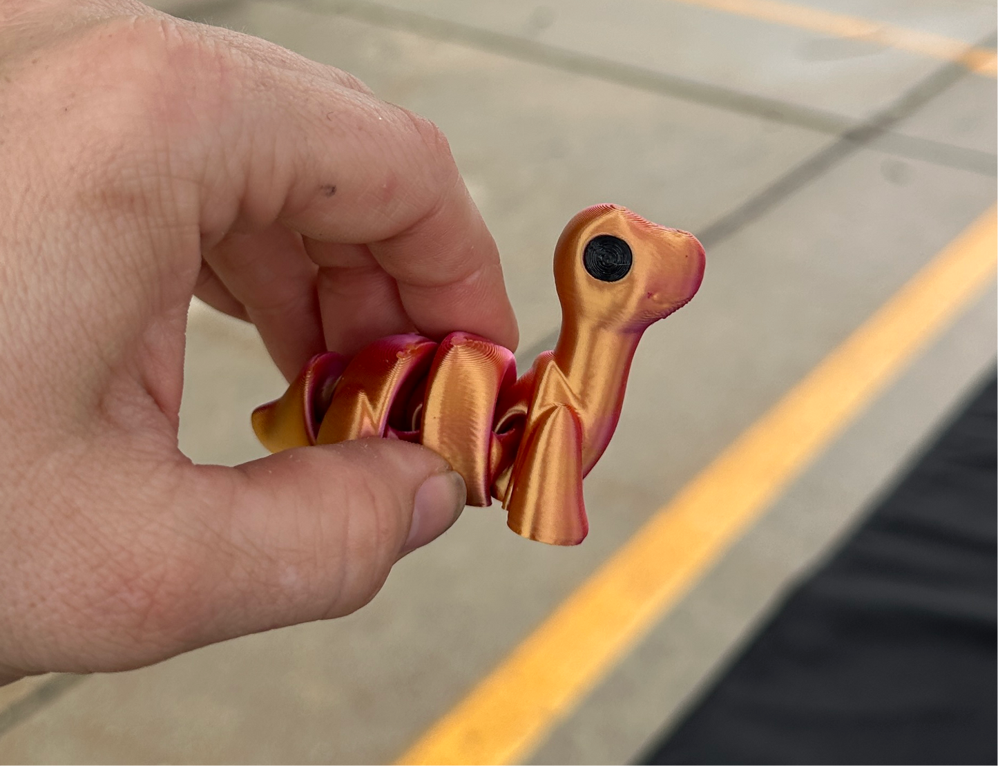 Baby Brontosaurus | 3D Printed | Mystery Color