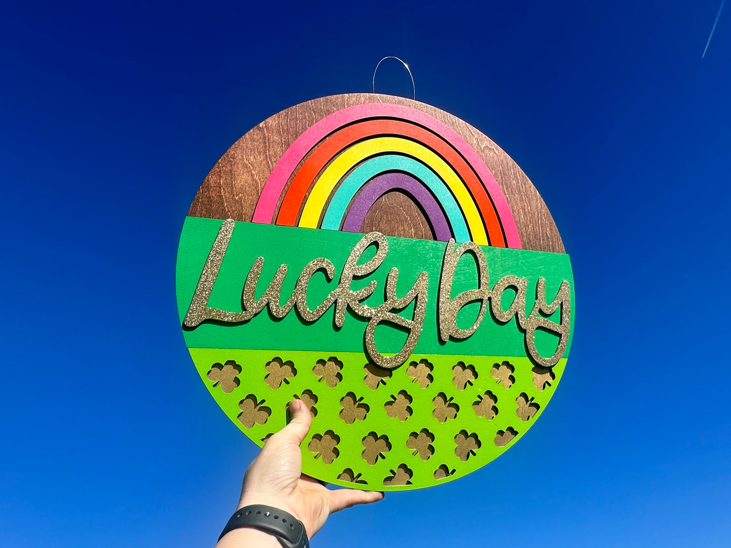 Lucky Day - St. Patrick’s Door Hanger