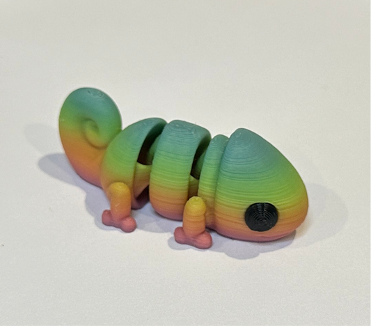 Baby Chameleon | 3D Printed | Mystery Color