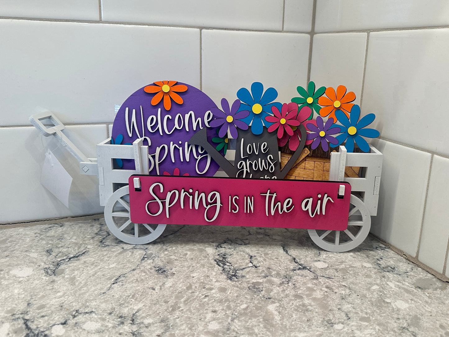 Spring is in the Air | Shelf Sitter Insert | Interchangeable Add On