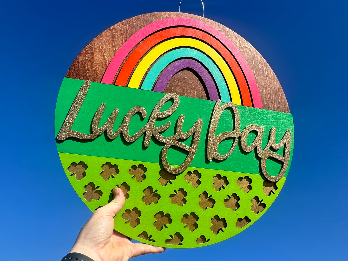 Lucky Day - St. Patrick’s Door Hanger