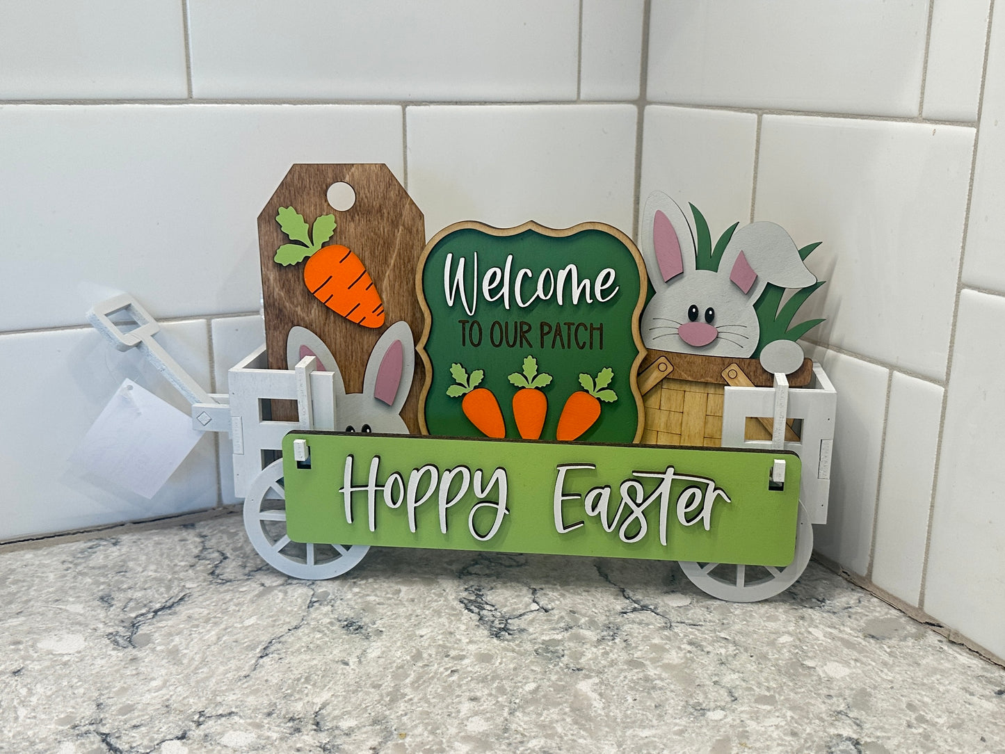 Hoppy Easter | Shelf Sitter Insert | Interchangeable Add On