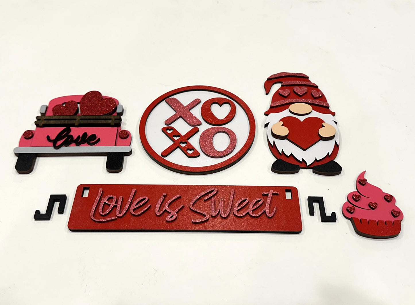 Valentine's Day | Love is Sweet | Shelf Sitter Insert | Interchangeable Add On