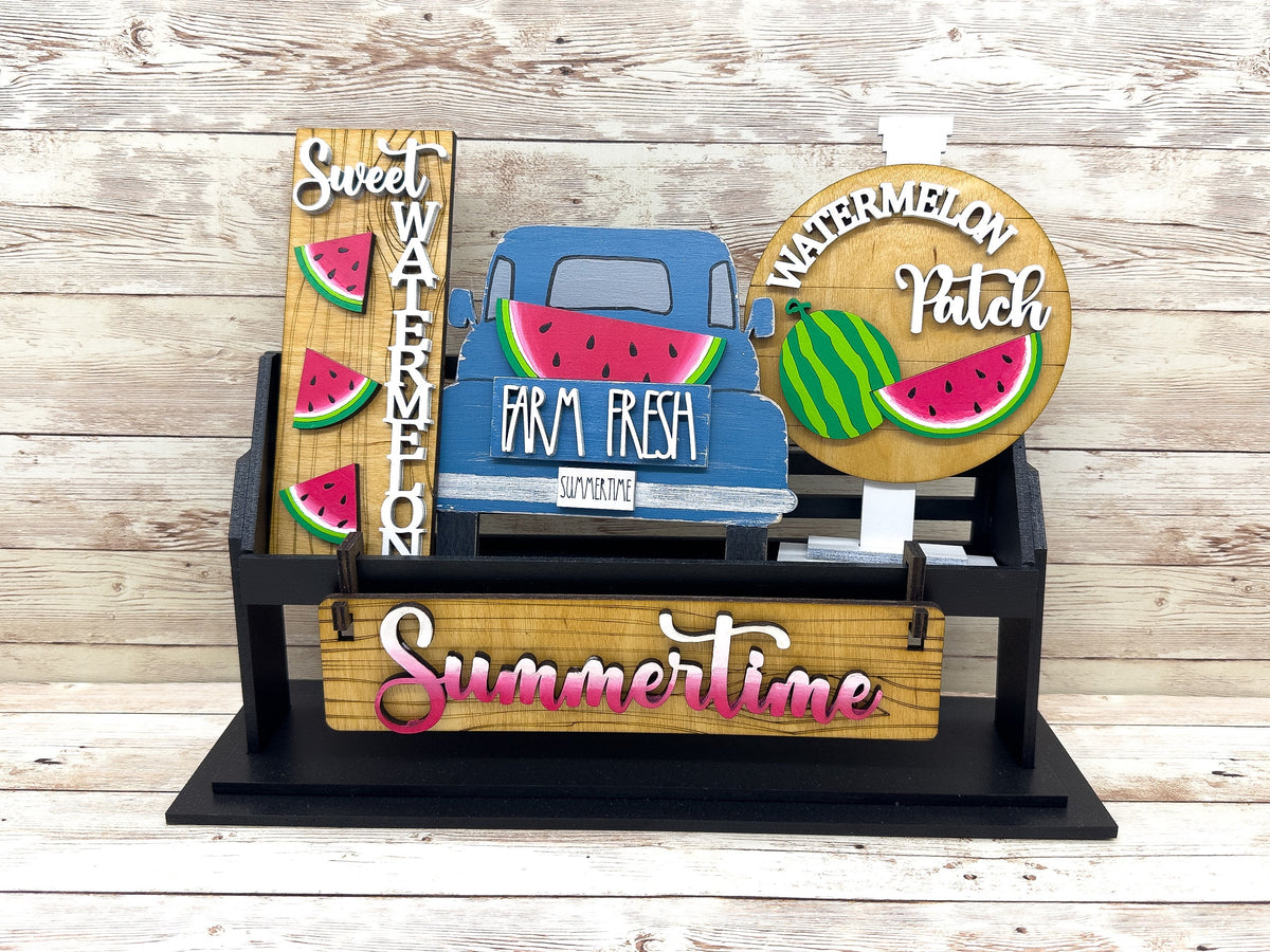 Watermelon Summertime Shelf Sitter Insert | Interchangeable Add On
