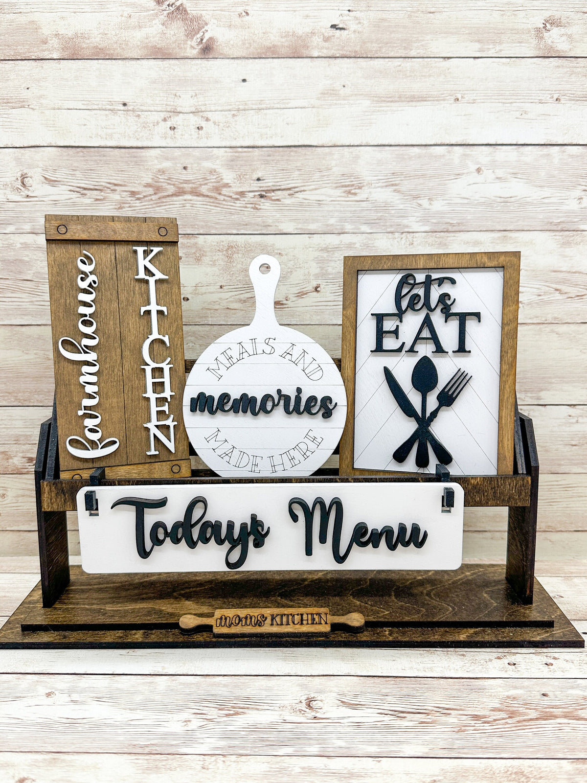 Farmhouse Shelf Sitter DIY Kit | Unfinished Paint Your Own