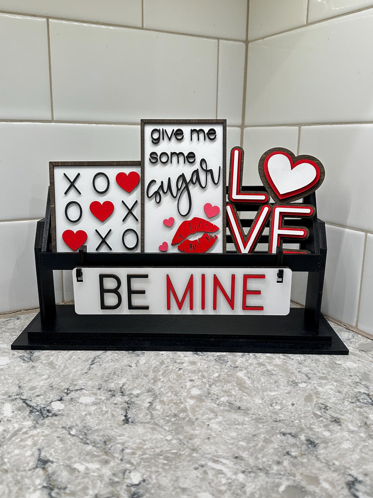 Valentine's Day | Be Mine | Shelf Sitter Insert | Interchangeable Add On